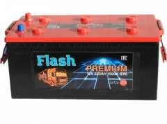 Аккумулятор FLASH PREMIUM 225 Ач- 1500 А (ЕАЗ) евро (518х276х242)