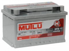 Аккумулятор MUTLU 75 Ач-720 SILVER (278x175x190)