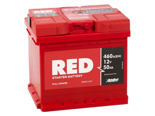 Аккумулятор RED technolgy 50 Ач-460 А обр. инд. куб.(207*175*190)