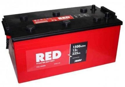 Аккумулятор RED technolgy 225 Ач-1500 А евро.(518х276х242)