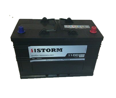 Аккумулятор STORM Power 125 Ач-1100 А .(350х173х220)