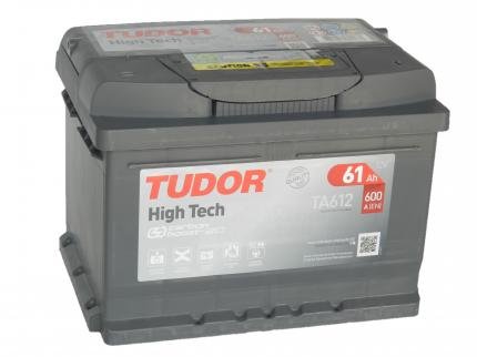 Аккумулятор TUDOR High Tech 61 Ач-600А обр.низкий (242х175х175)