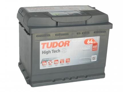 Аккумулятор TUDOR High Tech 64 Ач-640А обр. (242х175х190)