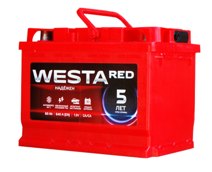 Аккумулятор WESTA WRP 60Ач-640А обр.низ 242х175х175