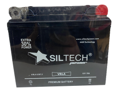 Мото аккумулятор Siltech VRLA 12V7 Ач-100А (1207.1)(YTX7AL-BS) (113х70х131) обр.п.