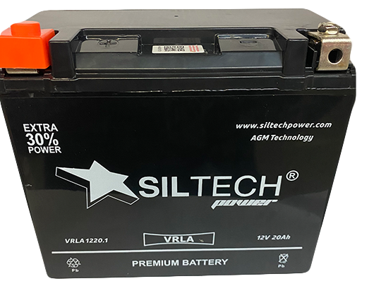 ИБП аккумулятор Siltech VRLA 12V20 Ач-270А о.п.(YTX20L-BS)(YTX20-BS) (д175х87х155)