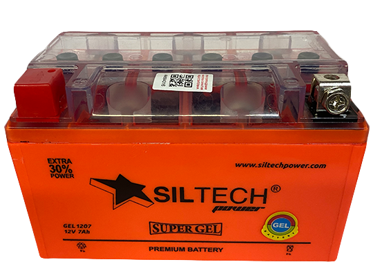 ИБП аккумулятор Siltech gel 12V7Ач-100А(YTX7A-BS) 150х87х94 п/п
