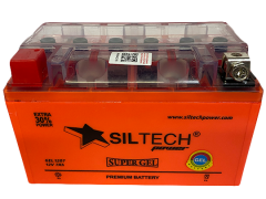 Мото аккумулятор Siltech gel 12V7Ач-100А(YTX7A-BS) 150х87х94 п/п