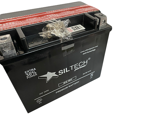 Мото аккумулятор Siltech DC MF12V12-200A с\з( с/эл AGM(YTX12-BS) )д150х87х130) п/п
