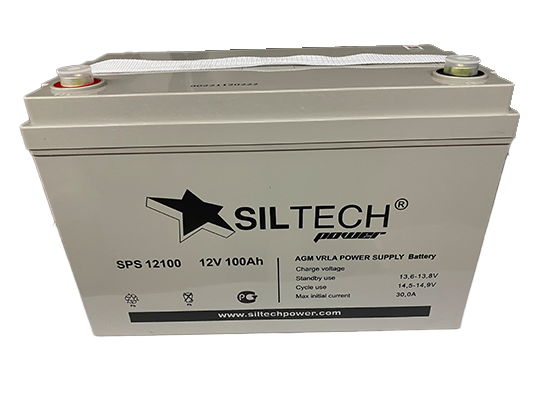Аккумулятор Siltech SPS 12V100А-221 (333х172х218) п/п