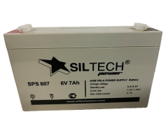 Мото аккумулятор Siltech SPS 6045 (6V7A) д151х35х94) п/п
