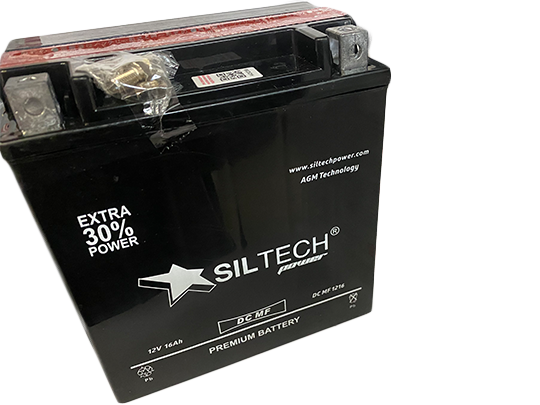 ИБП аккумулятор Siltech DC MF 12V16-250A сух\зар с/эл (YTX16L-BS)(д150х87х161)