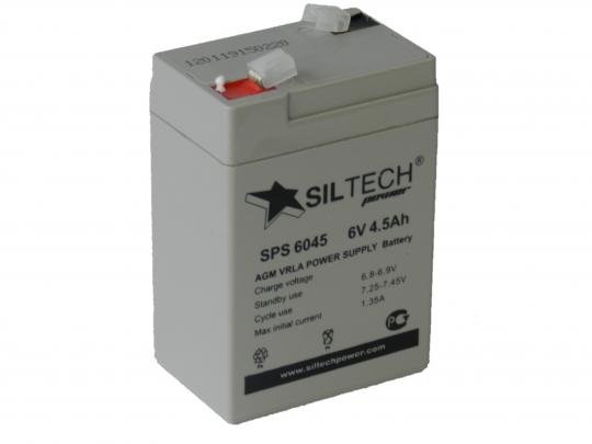Мото аккумулятор Siltech SPS 6045 (6V4,5A) 70x48x100