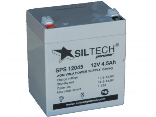 Мото аккумулятор Siltech SPS 12V4.5 А (90х70х102) п/п