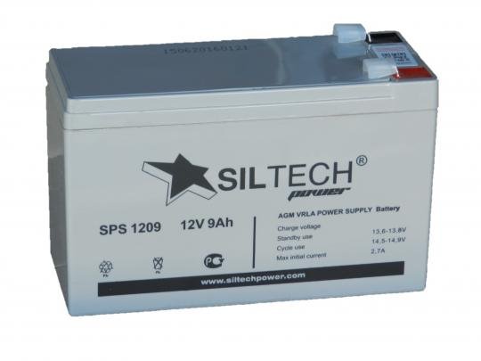 Мото аккумулятор Siltech SPS 12V9А (151х65х94) п/п