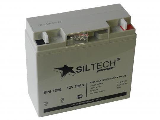 Мото аккумулятор Siltech SPS 12V20А (181х77х167)