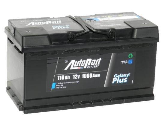 Аккумулятор AutoPart 110 Ач О.П. -1000А -(353х175х190)