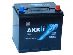 Аккумулятор AKKU BASIC 75 А.ч. - 600A. обр.п. (80D23L) 230х175х225