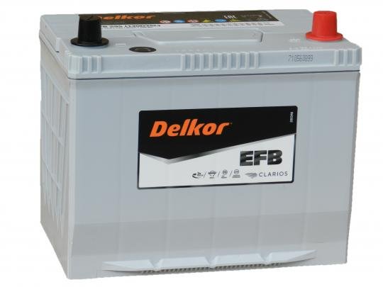 Аккумулятор DELKOR 80Ач-680 обр.п. (90D26L) Azia (260х173х225)