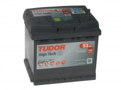 Аккумулятор TUDOR High Tech 53 Ач-540А обр. (207х175х190)