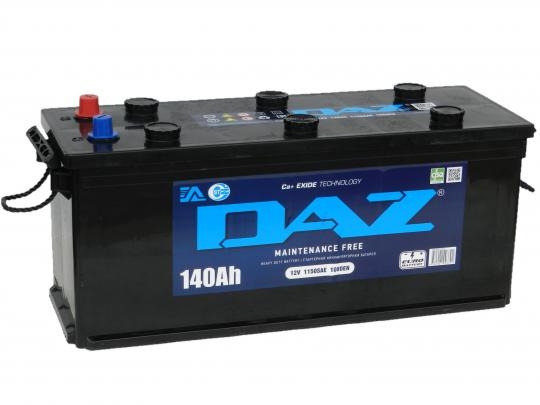 Аккумулятор DAZ 140 Ач-1080АEN-1150SAE обр. евро (513х189х220)