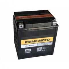 Мото аккумулятор PRIME 12V30А-380A c/эл AGM PTX30L-BS (165х126х170)