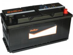 Аккумулятор DELKOR Euro 110 Ач-900 О.П. .(61038)(393x175x190)