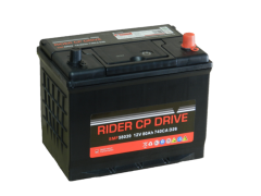 Аккумулятор RIDER Drive 80-740А обр/п. Азия (260х173х225)