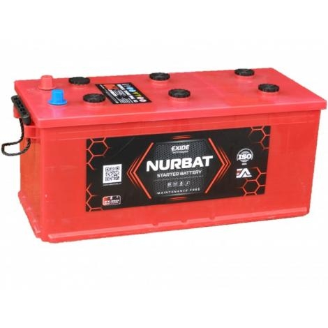 Аккумулятор NURBAT (Exide) 190 А.ч. - 1250A рос. (513х223х223)