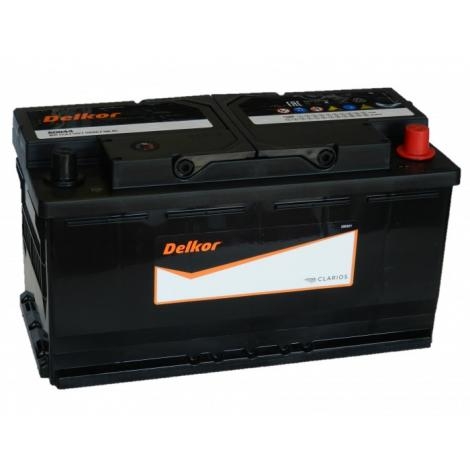 Аккумулятор DELKOR Euro 100 Ач-800 О.П. (60044) (353x175x190)