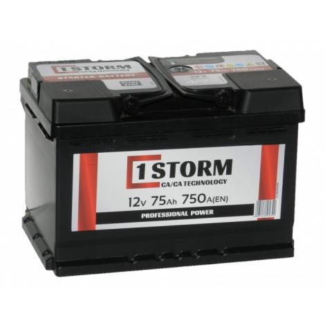 Аккумулятор STORM Power 75 Ач -760обр. низ (278х175х190)