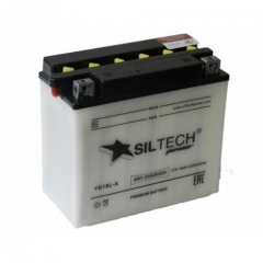 Мото аккумулятор Siltech DC 12V18-220A сух.зар с.эл (YB18L-А)(180х90х162) п.п.