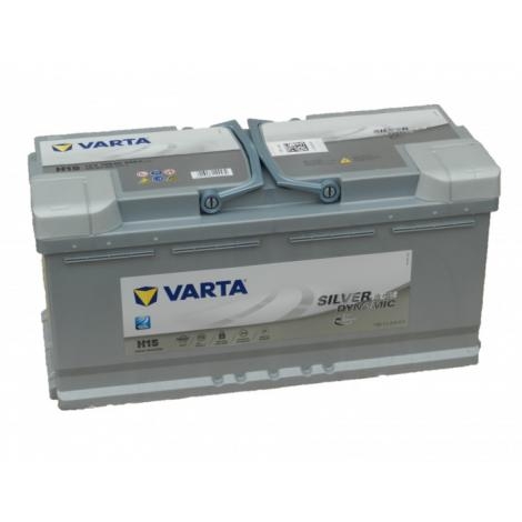 Аккумулятор VARTA Silver AGM 105 Ач-950 (гель) обр.393х175х190