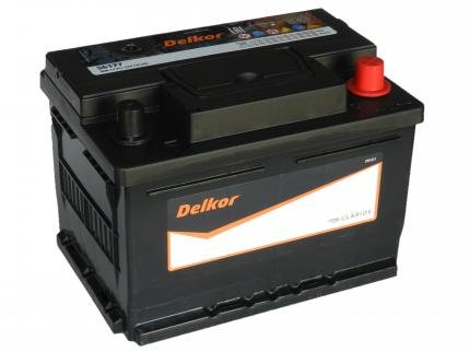Аккумулятор DELKOR Euro 61 Ач-600А обр.низ(56177) 242х175х175