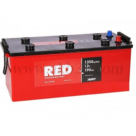 Аккумулятор RED technolgy 190 Ач-1300 А (513х223х223)