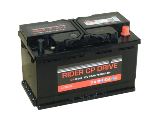 Аккумулятор RIDER Drive 90-760А обр.п. низ. (59042) (315х175х175)