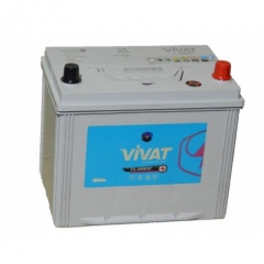 Аккумулятор VIVAT75 Ач -660 А обр. Азия (90D26L) (260х173х225)