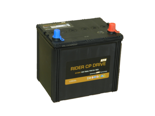 Аккумулятор RIDER Drive EFB 70Ач-670A обр.АЗИЯ ECO85 (230х173х225)