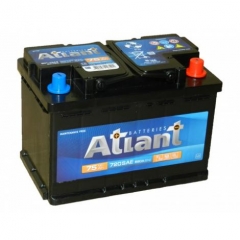 Аккумулятор ATLANT 75 Ач-680EN 720 SAE обр.п. (278х175х190)