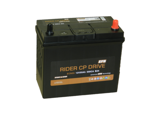 Аккумулятор RIDER Dr. EFB 55Ач-460A обр.тон.ECN66B24L (238х129х225)