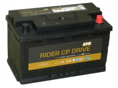 Аккумулятор RIDER EFB 80 Ач-830 А обр.(315х175х190)