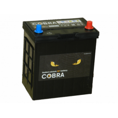 Аккумулятор COBRA. 42Ач-390A обр.42B19 L АЗИЯ (185х127х225)