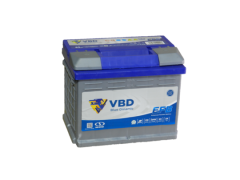 Аккумулятор VBD EFB 65-700 А пр..L (242х175х190)