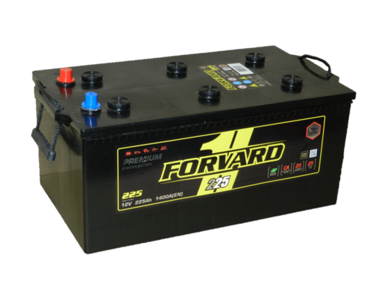 Аккумулятор FORVARD 225 Ач- 1400 А евро (518х276х242)