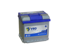 Аккумулятор VBD EFB 50 Ач-550 А L пр. низ.куб (207х175х175)