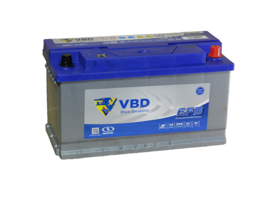 Аккумулятор VBD EFB 105-900 А обр.R (353х175х190)