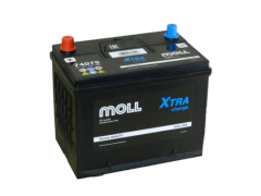 Автомобильный аккумулятор MOLL 75 А/ч Обр/п