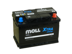 Автомобильный аккумулятор MOLL 75 А/ч 