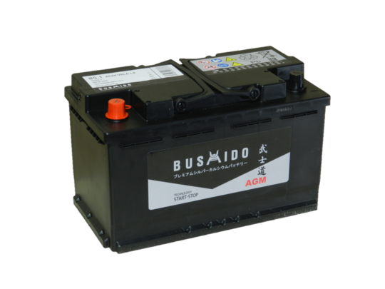 Автомобильный аккумулятор BUSHIDO AGM 85 А/ч П/п (Hyundai Staria)