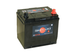 Автомобильный аккумулятор SHIVAKI EFB 65 А/ч обр/п
